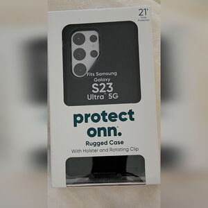 On Running Black Rugged Case for Samsung Galaxy S23 Ultra